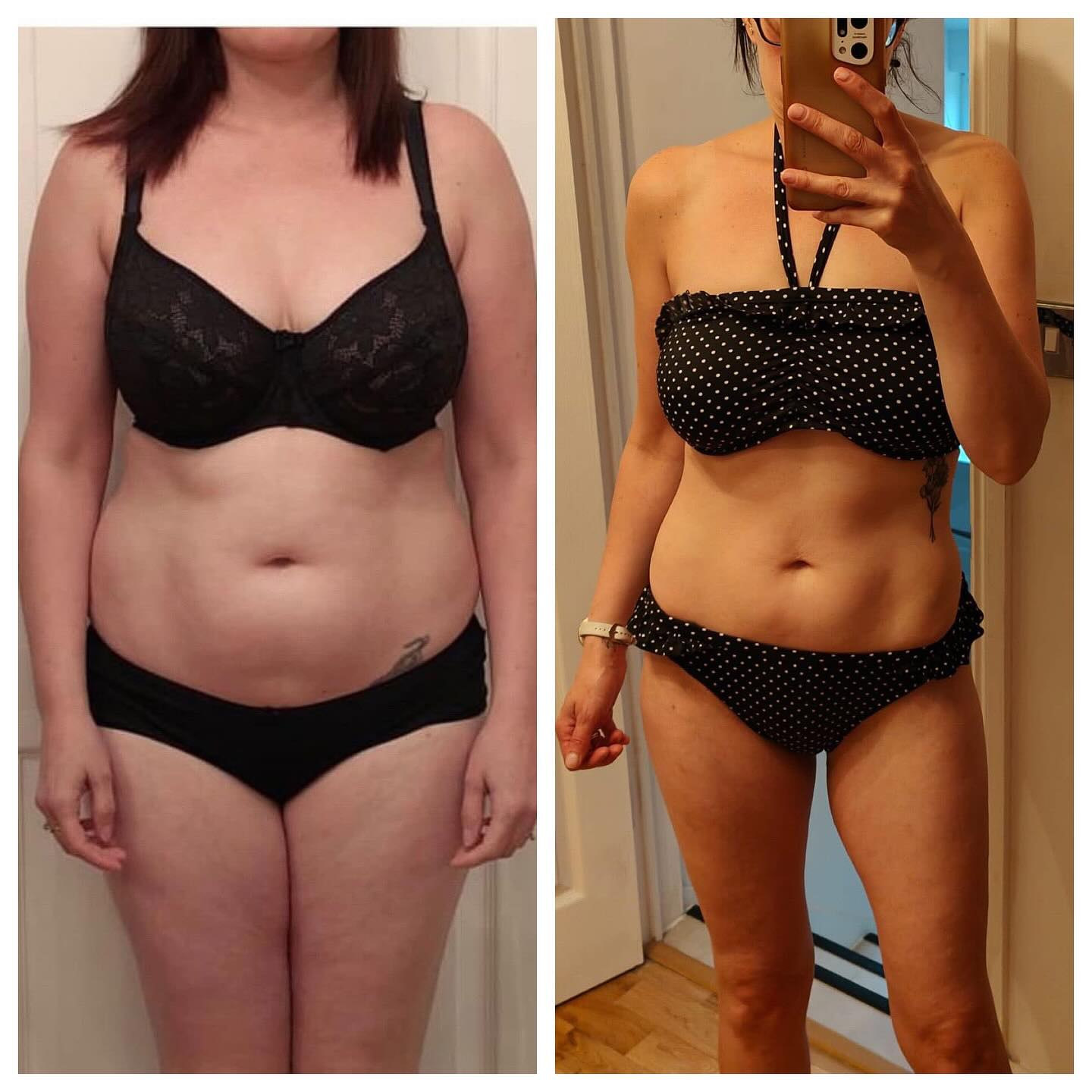 Before and after transformation 3